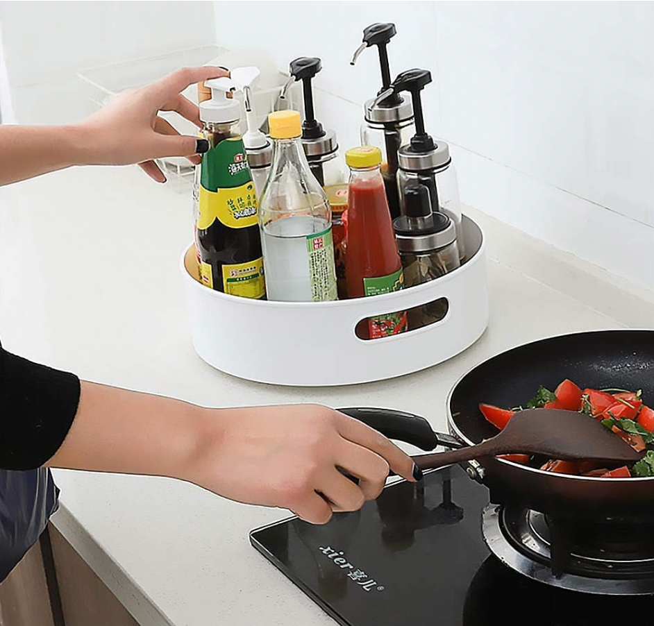 TwistTray: Multi-Purpose Rotating Organiser Tray